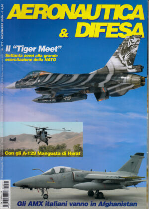Rivista Aeronautica & Difesa n. 277 - Novembre 2009. In copertina Tiger Meet 2009