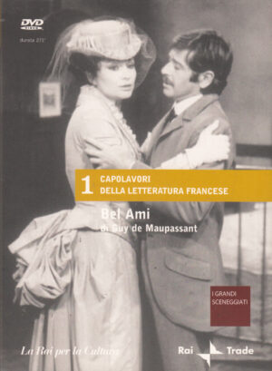 Bel Ami. Miniserie TV Completa Episodi 1-4 con n. 2 DVD in Italiano. Capolavori della Letteratura Francese. Versione da edicola