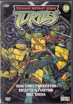 TMNT Teenage Mutant Ninja Turtles vol 10- DVD (Episodi 31-33) Versione da edicola - DVD in Italiano