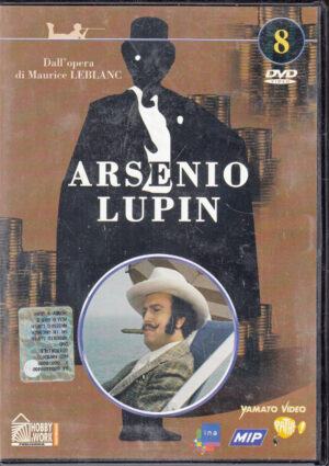 Arsenio Lupin vol. 8. Episodi 15-16. DVD in Italiano. Versione da edicola
