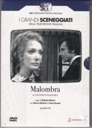 Malombra - Miniserie TV Completa DVD RAI (Episodi 1-4) (2 DVD) I grandi Sceneggiati Rai – Versione da edicola - DVD in Italiano