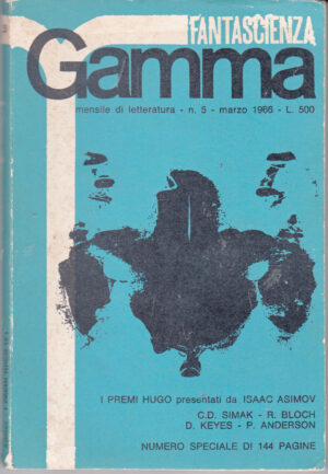 Fantascienza Gamma n. 5 - Marzo 1966 ed. Gamma