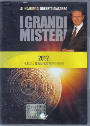 2012 Perche' il mondo non finira'. I Grandi Misteri vol. 1. DVD in Italiano. Versione da edicola
