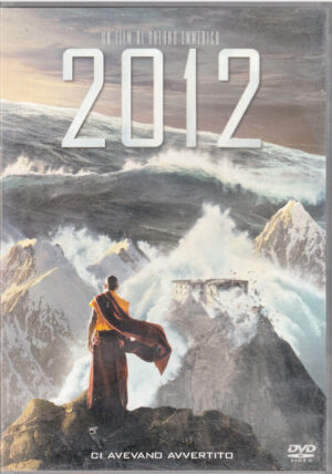 2012 un film di Roland Emmerich  con John Cusack. DVD in Italiano