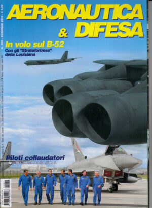 Rivista Aeronautica & Difesa n. 280 - Febbraio 2010. In copertina B-52H Stratofortress