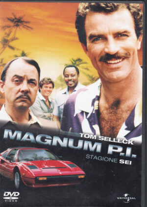 Magnum P.I. Sesta Stagione 6. Episodi 1-21 con n. 6 DVD in Italiano