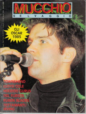 Rivista Mucchio Selvaggio anno 1986 n. 98 - Marzo. Townshend, Lloyd Cole, Hoodoo Gurus