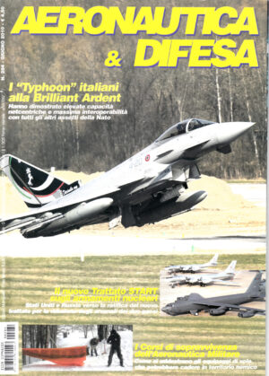 Rivista Aeronautica & Difesa n. 284 - Giugno 2010. In copertina Eurofighter Typhoon italiani