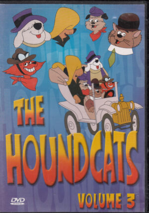 The Houndcats volume 3 con 4 episodi. DVD in Italiano