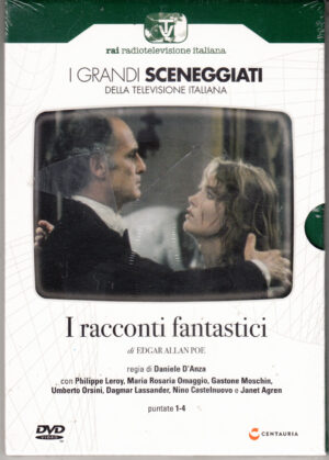 I racconti fantastici. Miniserie TV Completa Episodi 1-4. DVD in Italiano. I grandi Sceneggiati Rai. Versione da edicola DVD