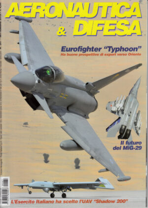 Rivista Aeronautica & Difesa n. 287 - Settembre 2010. In copertina Eurofighter Typhoon