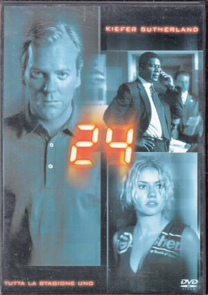 24 Kiefer Sutherland - Stagione 1 Completa (Episodi 1-24) (Box 6 DVD) DVD in Italiano