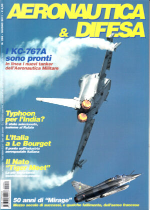 Rivista Aeronautica & Difesa n. 296 - Giugno 2011. In copertina Eurofighter Typhoon