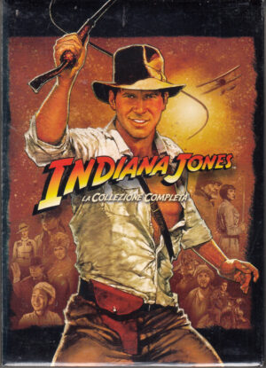 Indiana Jones. La Collezione Completa. Box con n. 5 DVD in Italiano con Slipcase