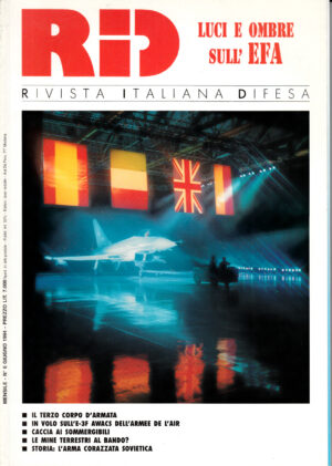 Rivista Italiano Difesa RID n. 6 Giugno 1994. In copertina EF-2000