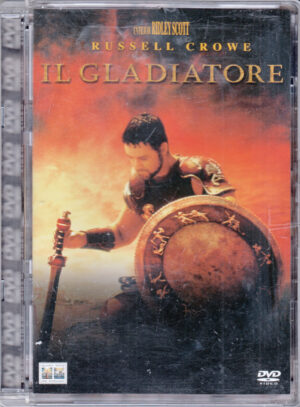 Il gladiatore un film con Russell Crowe. DVD in Italiano. Custodia Jewel Box