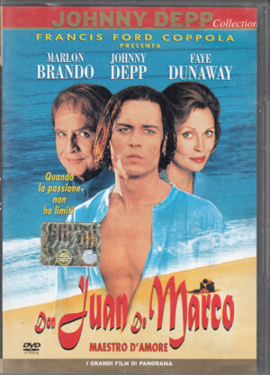 Don Juan De Marco. Maestro d'amore. Jonny Depp Collection. DVD in Italiano. Versione da edicola