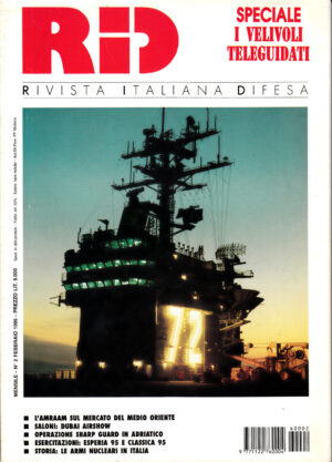 Rivista Italiano Difesa RID n. 2 - Febbraio 1996. In copertina portaerei CNV-72 Abraham Lincoln