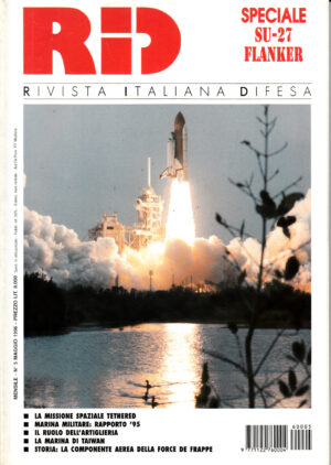 Rivista Italiano Difesa RID n. 5 - Maggio 1996. In copertina lancio navetta Columbia
