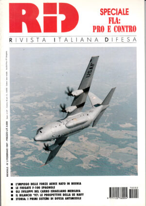 Rivista Italiano Difesa RID n. 2 - Febbraio 1997. In copertina C-130J