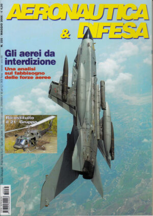 Rivista Aeronautica & Difesa n. 235 - Maggio 2006. In copertina Tornado IDS