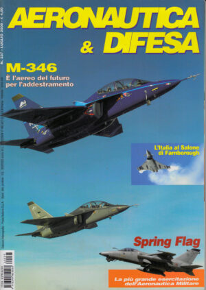 Rivista Aeronautica & Difesa n. 237 - Luglio 2006. In copertina AleniaAermacchi M-346
