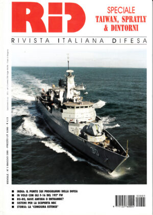Rivista Italiano Difesa RID n. 5 - Maggio 2000. In copertina fregata malese KD Lekiu
