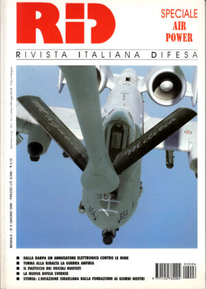 Rivista Italiano Difesa RID n. 6 - Giugno 2000. In copertina A-10 in rifornimento