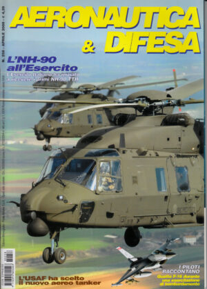 Rivista Aeronautica & Difesa n. 258 - Aprile 2008. In copertina NH-90TH