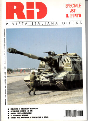 Rivista Italiano Difesa RID n. 5 - Giugno 2001. In copertina semovente russo
