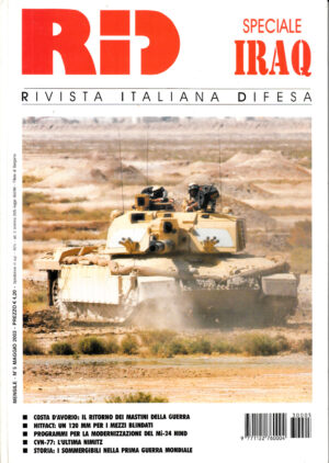 Rivista Italiano Difesa RID n. 5 - Maggio 2003. In copertina Challenger 2 dei Queen's Royal Lancersin