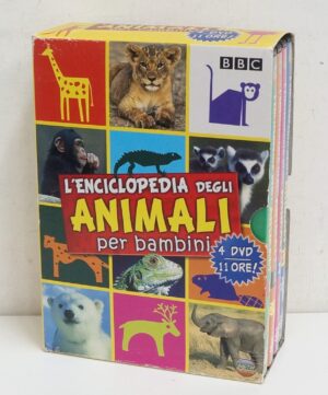 L'enciclopedia degli animali per bambini. Cofanetto con n. 4 DVD in Italiano