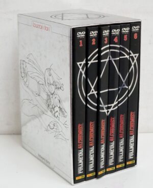 Fullmetal Alchemist. Collector's Box 1. Stagione 1, Episodi 1-26 con n. 6 DVD in Italiano. Cofanetto Edizione Deluxe