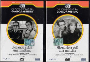 Giocando a golf una mattina - Miniserie TV Completa DVD RAI (Episodi 1-6) (2 DVD) Sceneggiati Rai Giallo & Mistero - Versione da edicola - DVD in Italiano