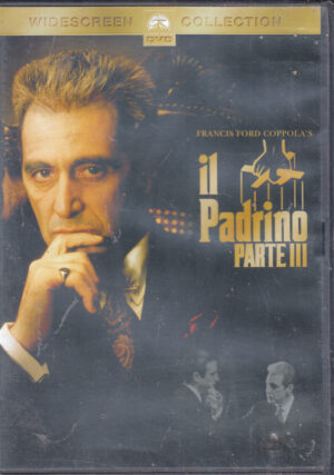 Il Padrino Parte III. 3 un film di Francis Ford Coppola con Al Pacino. DVD in Italiano ed.