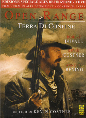 Open Range Terra di Confine con Kevin Costner - Edizione Speciale (3 DVD) con Cofanetto - DVD in Italiano