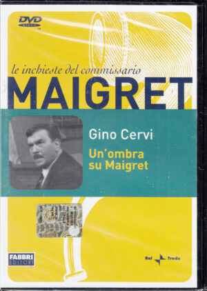 Un'ombra su Maigret - DVD Le Inchieste del Commissario Maigret (Gino Cervi) - Versione da edicola - DVD in Italiano