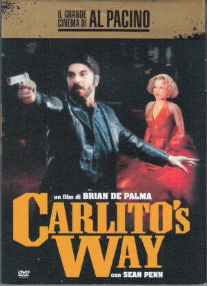 Carlito's Way con Al Pacino, Sean Penn. Grande Cinema di Al Pacino vol. 6. DVD in Italiano con Slipcase. Versione da edicola