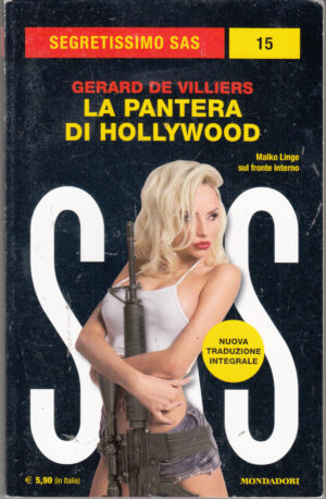 La pantera di Hollywood di Gerard De Villiers - Segretissimo SAS n. 15 ed. Mondadori