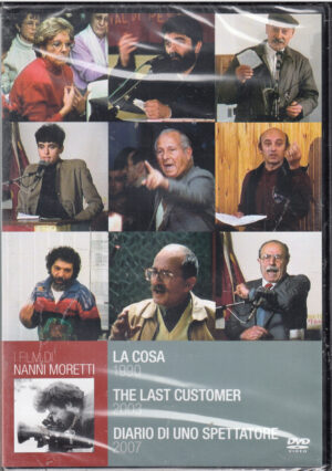 La cosa, The last Customer, Diario di uno spettatore. I film di Nanni Moretti. DVD in Italiano. Versione da edicola