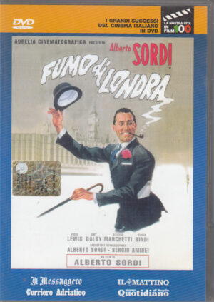 Fumo di Londra con Alberto Sordi. Grandi Successi del Cinema Italiano vol. 80. DVD in Italiano. Versione da edicola