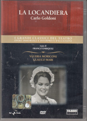 La locandiera di Carlo Goldoni. I Grandi Classici del Teatro. DVD in Italiano. Versione da edicola