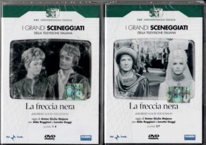La Freccia Nera - Miniserie Completa DVD RAI (Episodi 1-7) (4 DVD) Grandi Sceneggiati Rai - Versione da edicola - DVD in Italiano