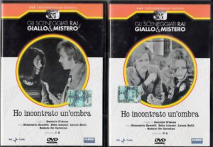 Ho incontrato un'ombra - Miniserie TV Completa DVD RAI (2 DVD) (Episodi 1-4) Sceneggiati Rai Giallo & Mistero - Versione da edicola DVD in Italiano