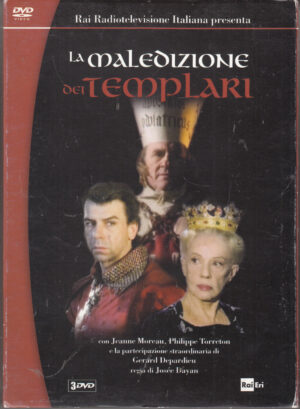 La Maledizione Dei Templari. Serie Completa. Episodi 1-5 con n. 3 DVD in Italiano con Slipcase