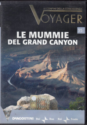 Le Mummie del Grand Canyon. Voyager ai confini della conoscenza vol. 35. DVD in Italiano. Versione da edicola