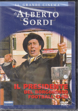 Il Presidente del Borgorosso Football Club - DVD Grande Cinema di Alberto Sordi - Versione da edicola - DVD Editoriale