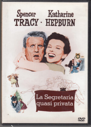 La segretaria quasi privata con Spencer Tracy, Katharine Hepburn. DVD in Italiano SENZA Slipcase