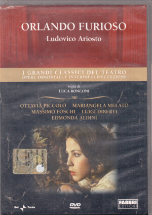 Orlando Furioso di Ludovico Ariosto. I Grandi Classici del Teatro. DVD in Italiano. Versione da edicola