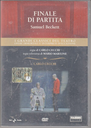 Finale di partita di Samuel Beckett. I Grandi Classici del Teatro. DVD in Italiano. Versione da edicola